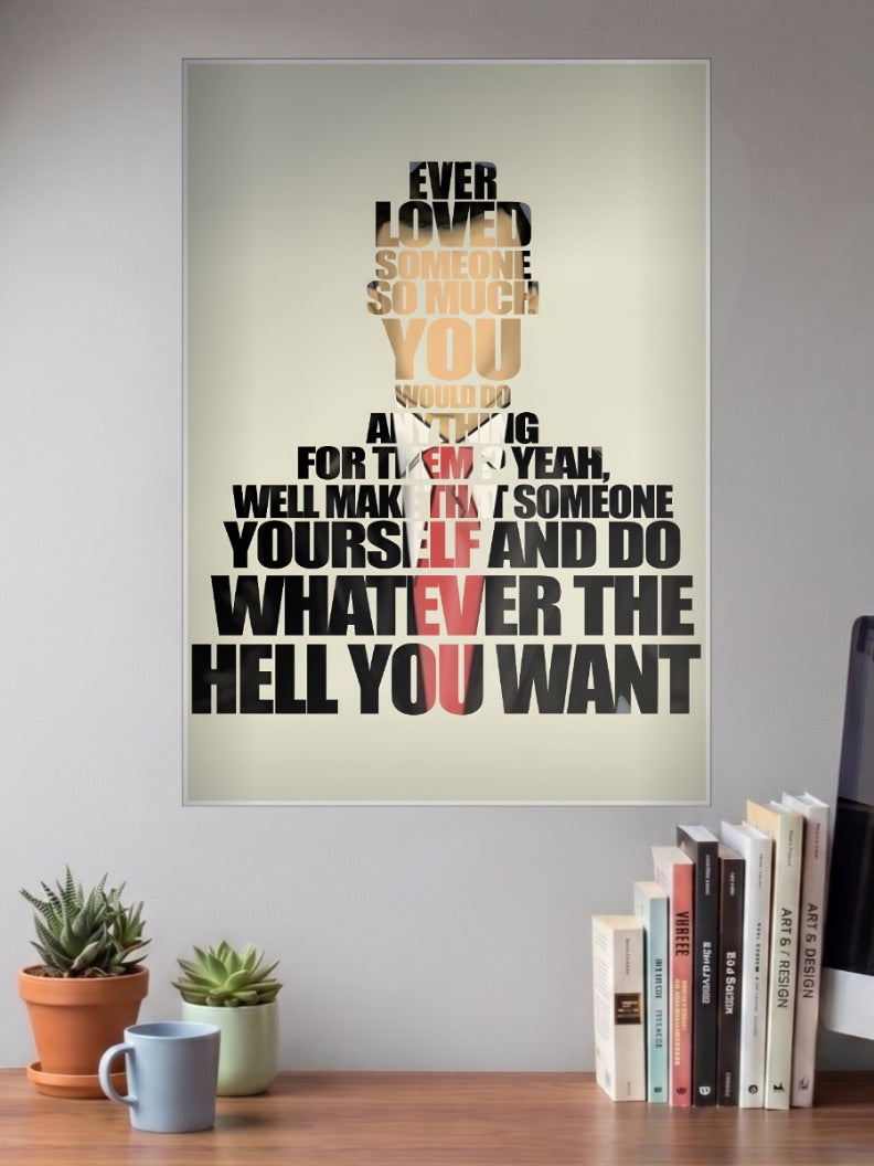 Suits Quote Typography Poster American Poster