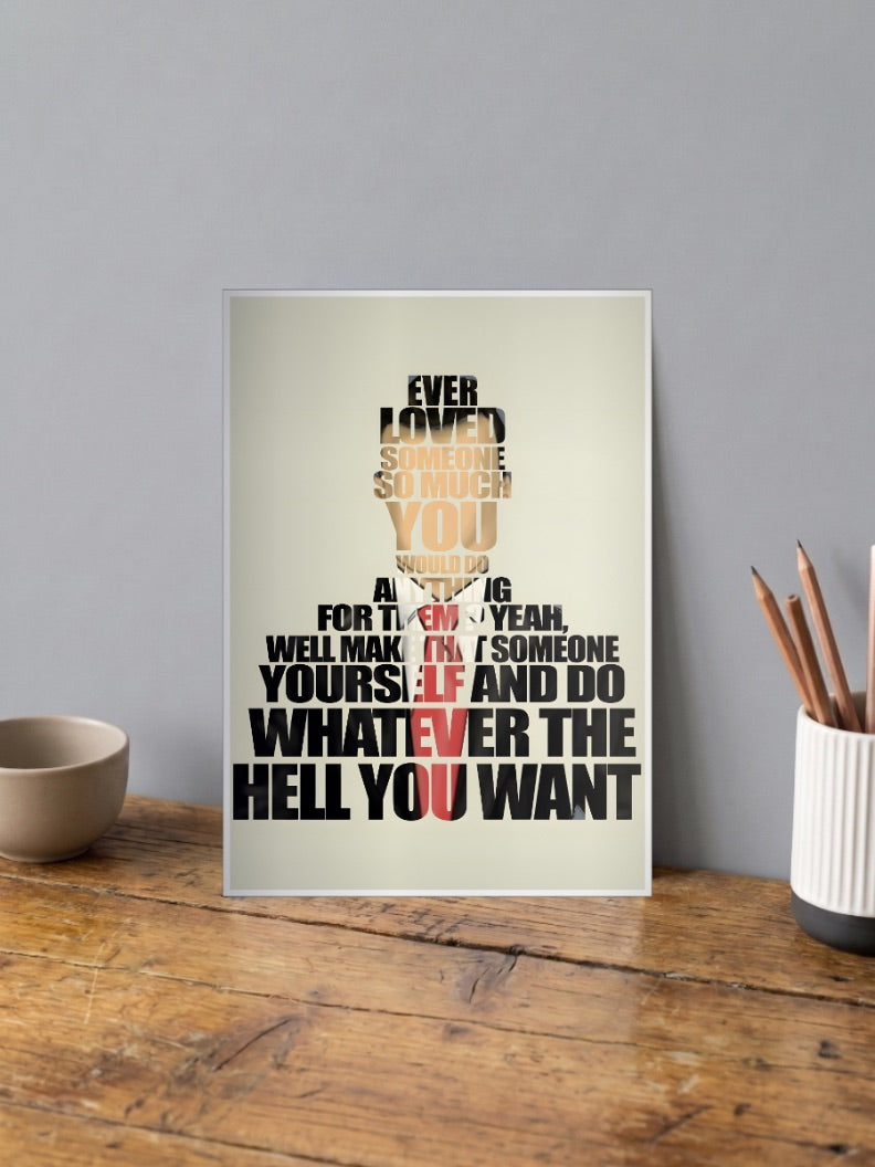 Suits Quote Typography Poster American Poster