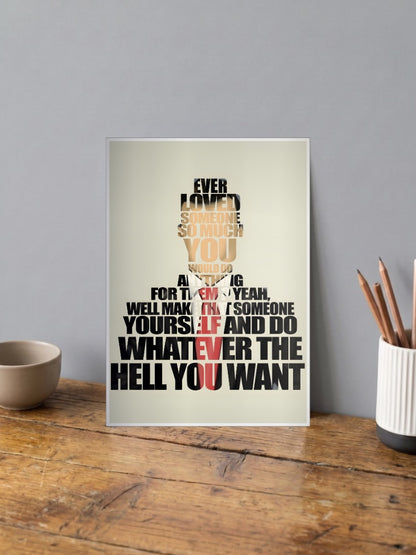 Suits Quote Typography Poster American Poster