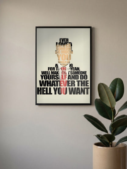 Suits Quote Typography Poster American Poster
