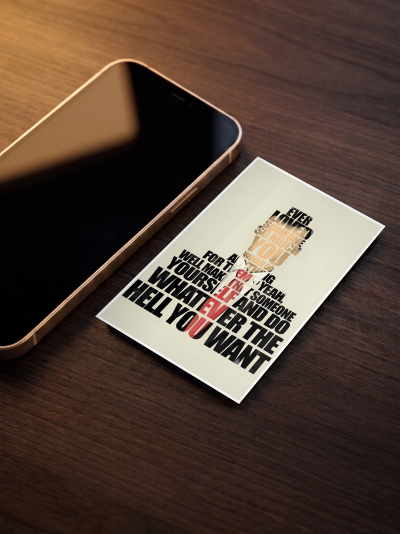 Suits Quote Typography Poster American Poster