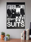 Suits Cast Skyline Poster American Poster