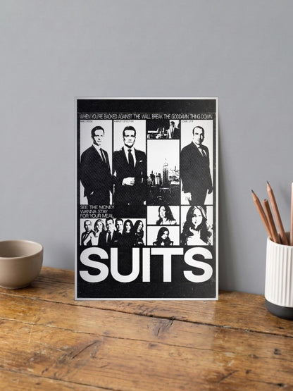 Suits Cast Skyline Poster American Poster
