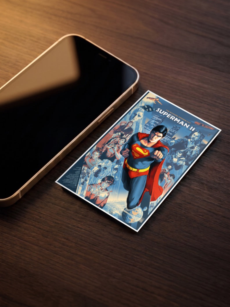 Superman II Donner Cut DC Poster