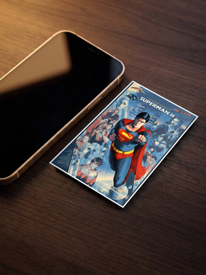 Superman II Donner Cut DC Poster