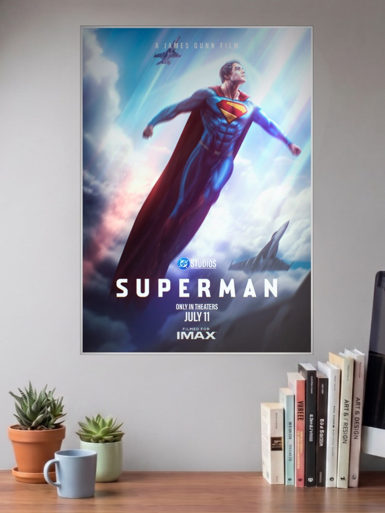 Superman 2025 Official Poster DC Poster