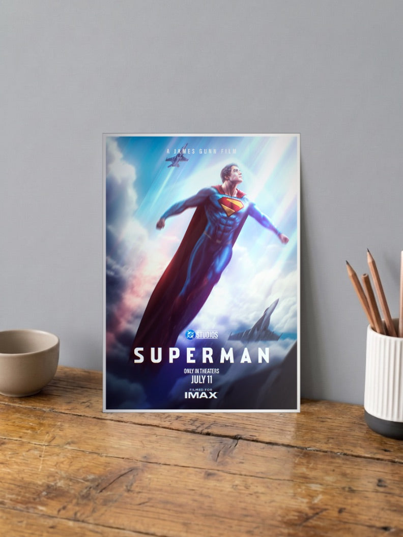 Superman 2025 Official Poster DC Poster