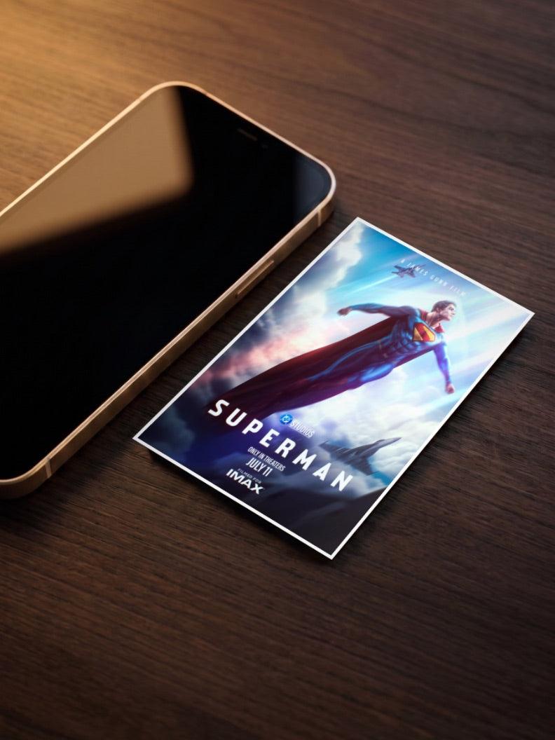 Superman 2025 Official Poster DC Poster