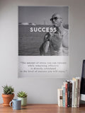 Success Stress Quote Motivational Poster