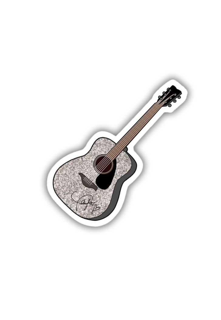 Taylor Swift: Glitter Guitar Sticker