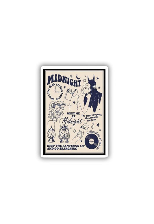 Taylor Swift: Midnight Album Sticker