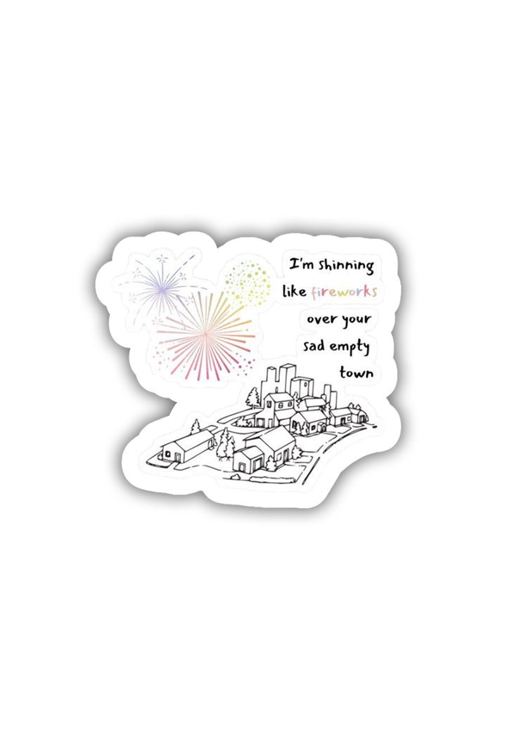 Speak Now Lyrics:Taylor Swift Sticker