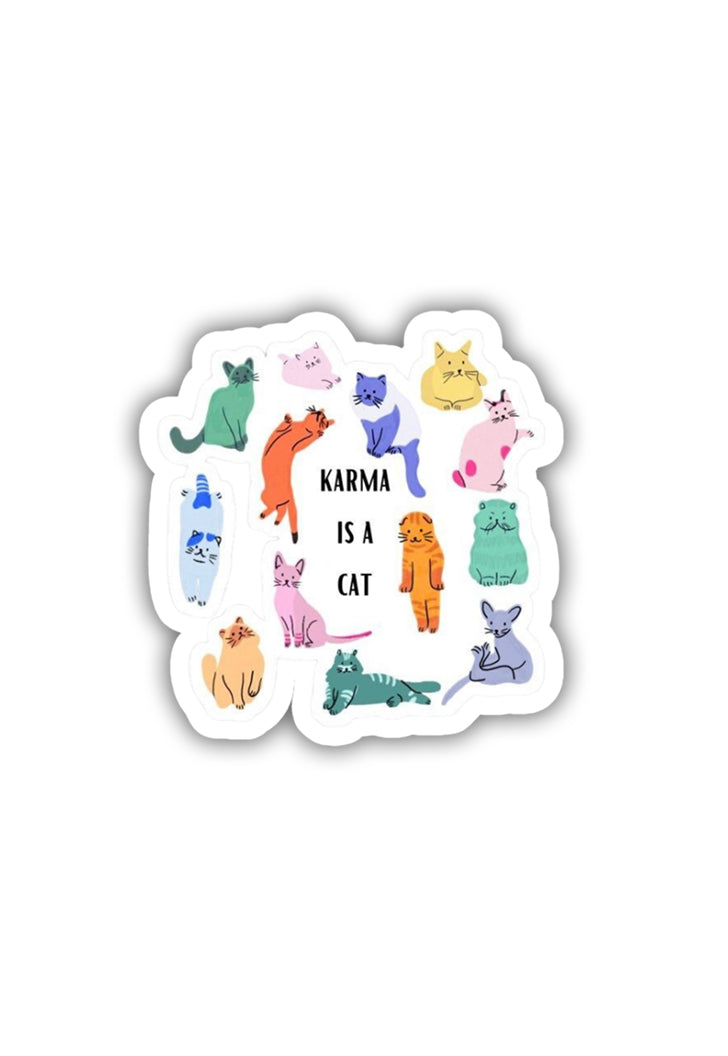 Taylor Swift: Karma Is A Cat Sticker