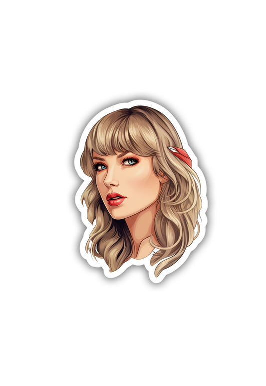 Taylor Swift if in Anime Sticker