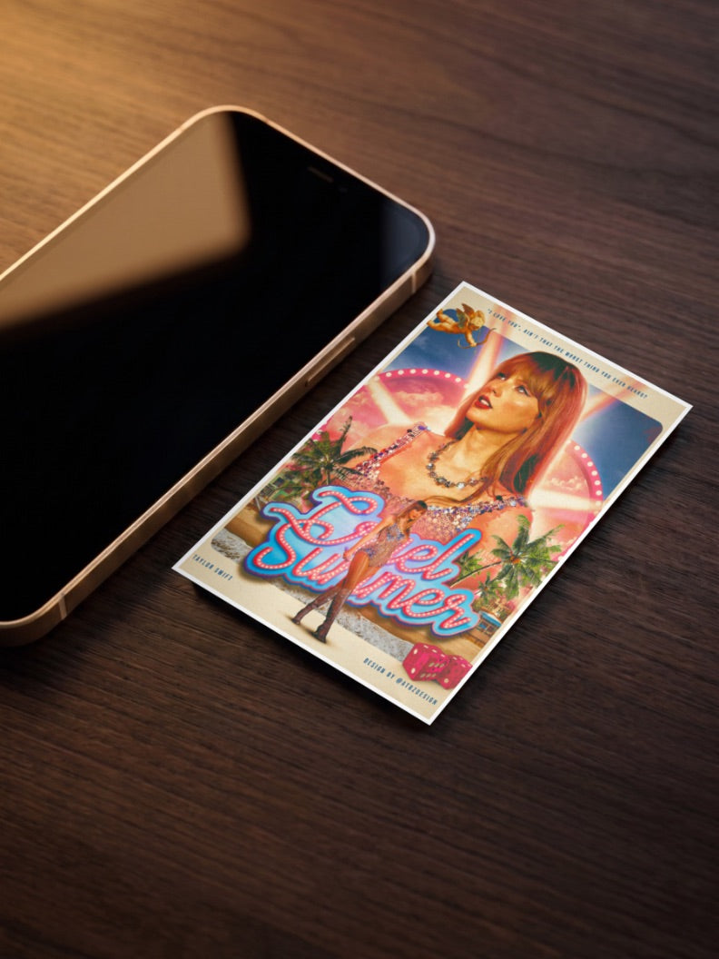 Taylor Swift Cruel Summer Singers Poster