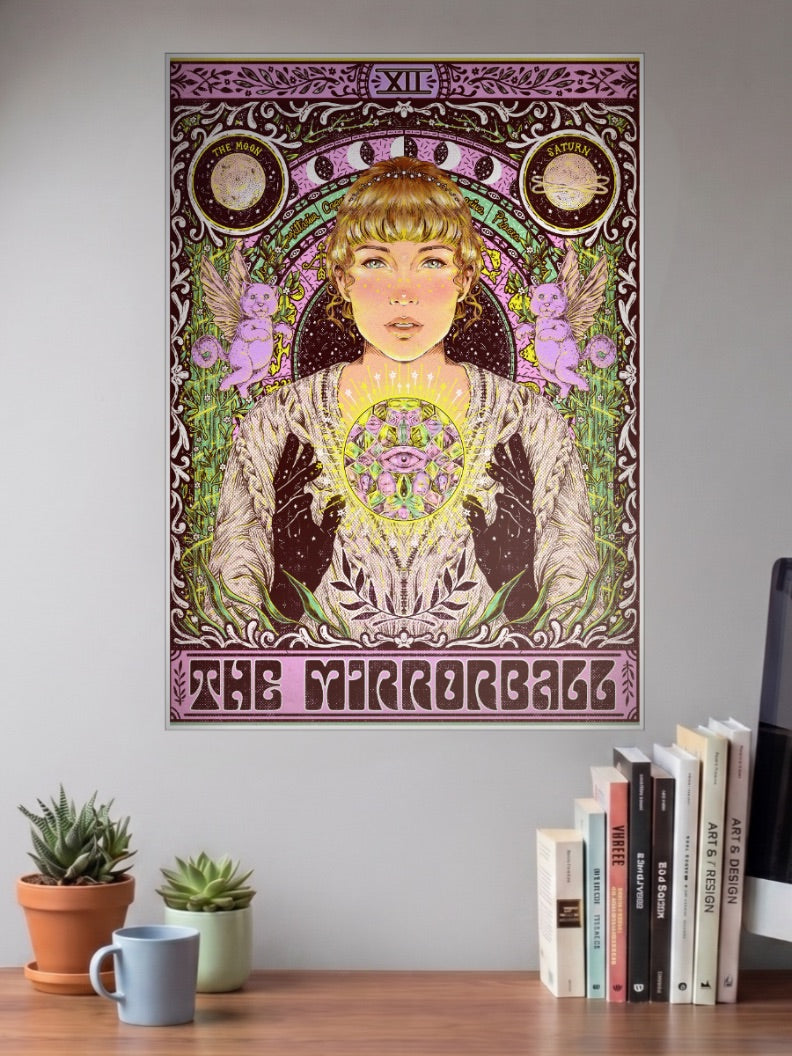 Taylor Swift Mirrorball Tarot Singers Poster