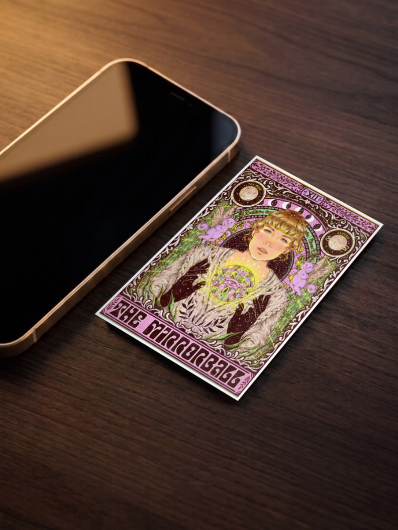 Taylor Swift Mirrorball Tarot Singers Poster