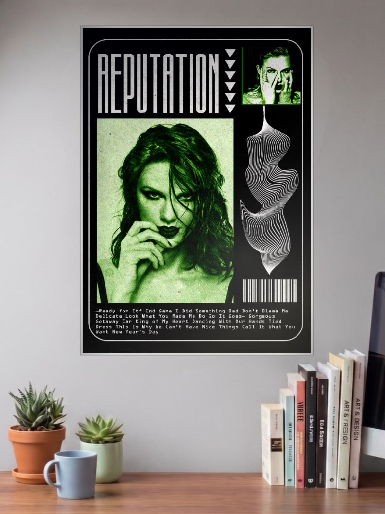 Taylor Swift Reputation Singers Poster