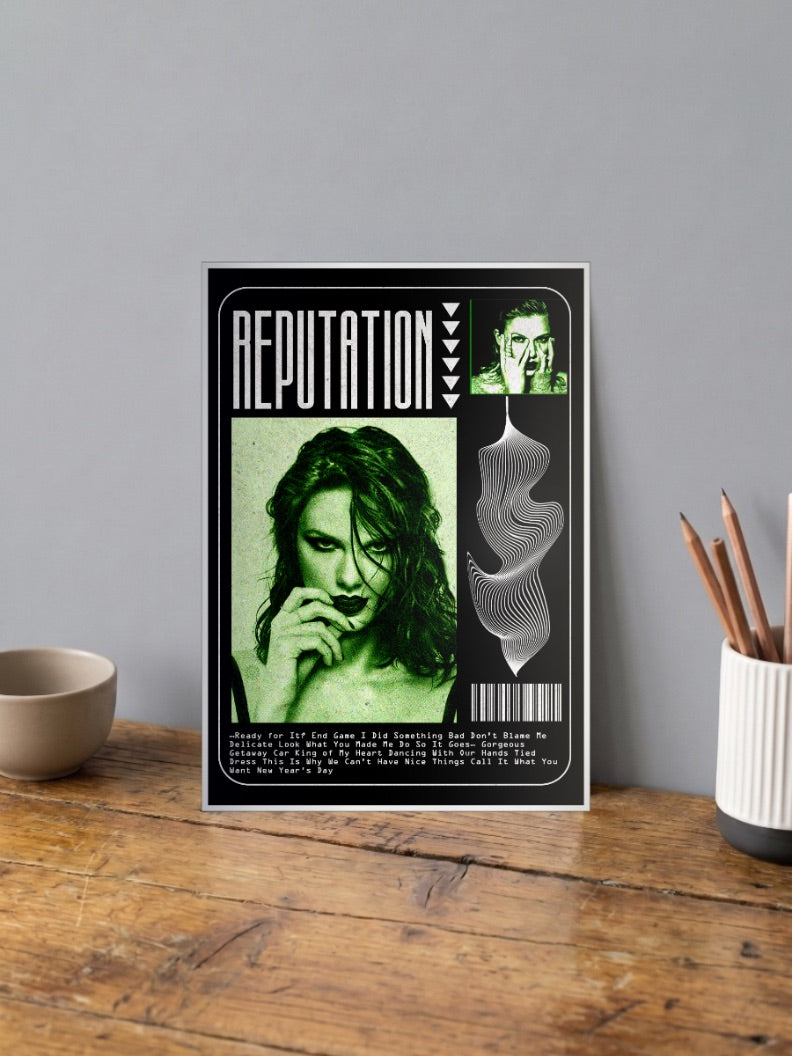 Taylor Swift Reputation Singers Poster
