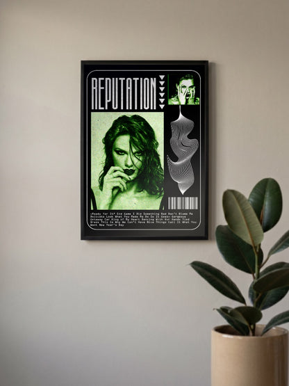 Taylor Swift Reputation Singers Poster