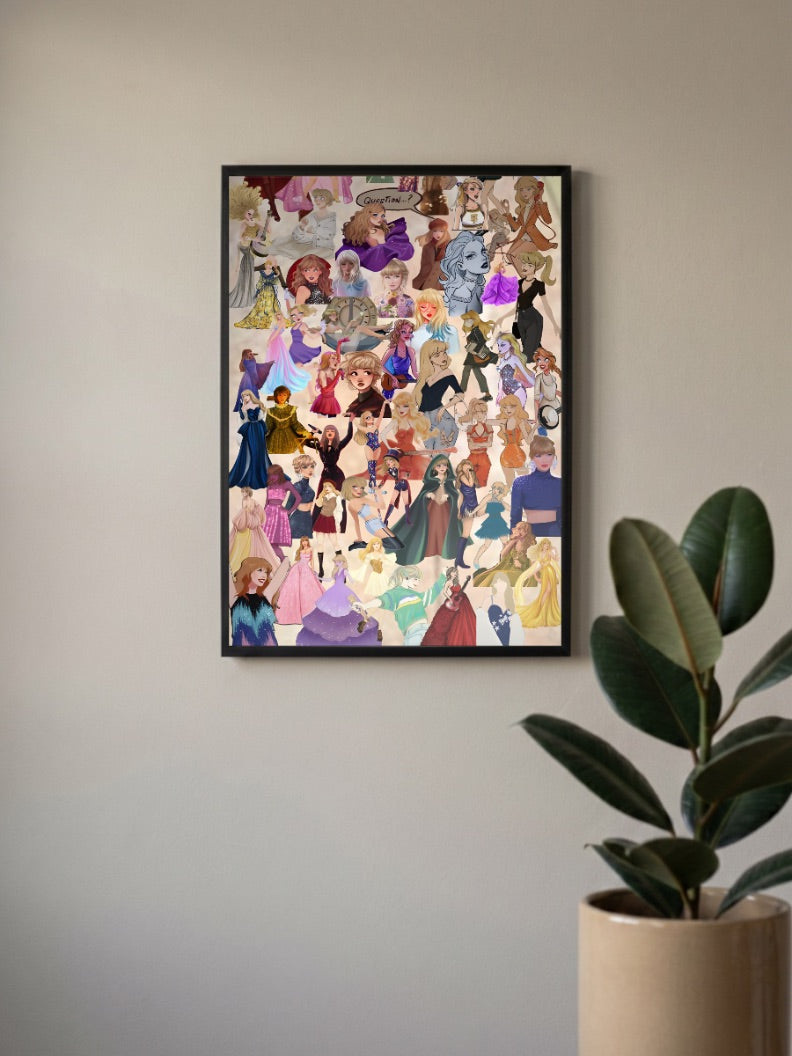 TAYLOR SWIFT | Collage | Music Poster