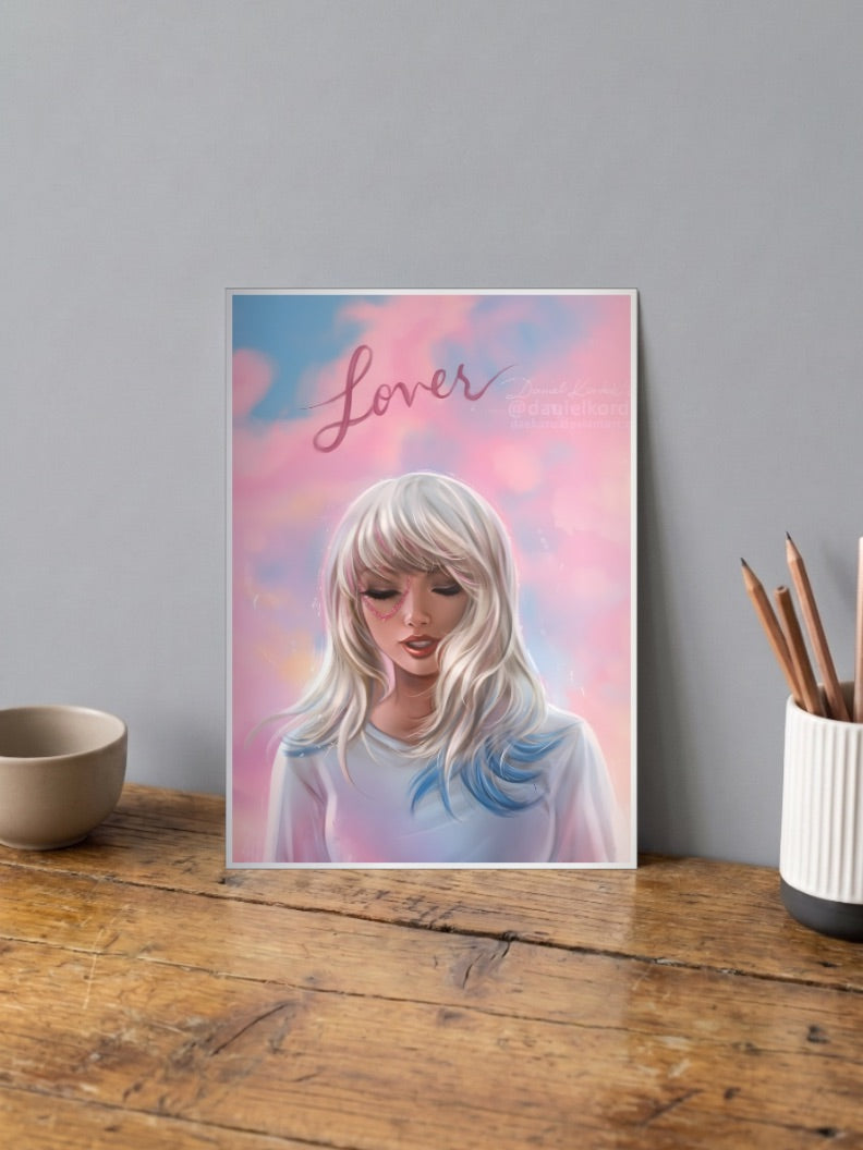 TAYLOR SWIFT Lover Poster