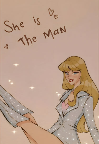 TAYLOR SWIFT She Is The Man Poster