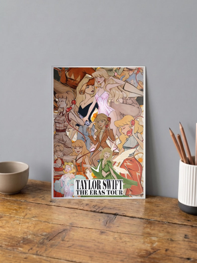 TAYLOR SWIFT The Eras Tour Poster