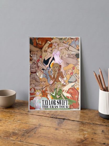 TAYLOR SWIFT The Eras Tour Poster