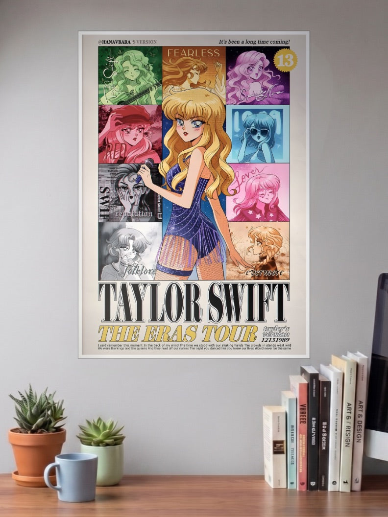 TAYLOR SWIFT The Eras Tour Version Poster