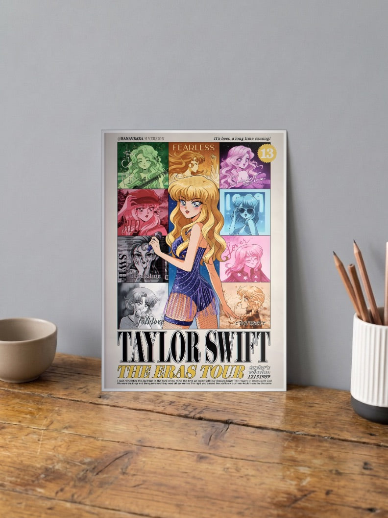 TAYLOR SWIFT The Eras Tour Version Poster