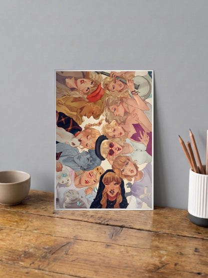 TAYLOR SWIFT Art Poster