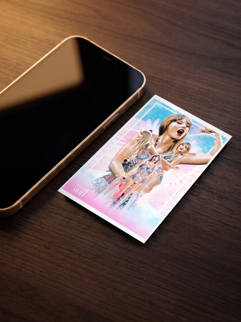 Taylor Swift Eras Tour Pink Singers Poster