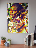 Serena Collage Poster
