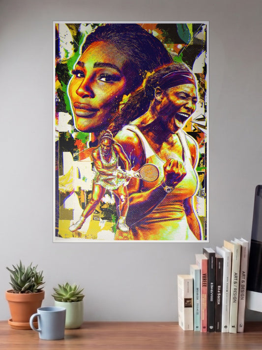 Serena Collage Poster