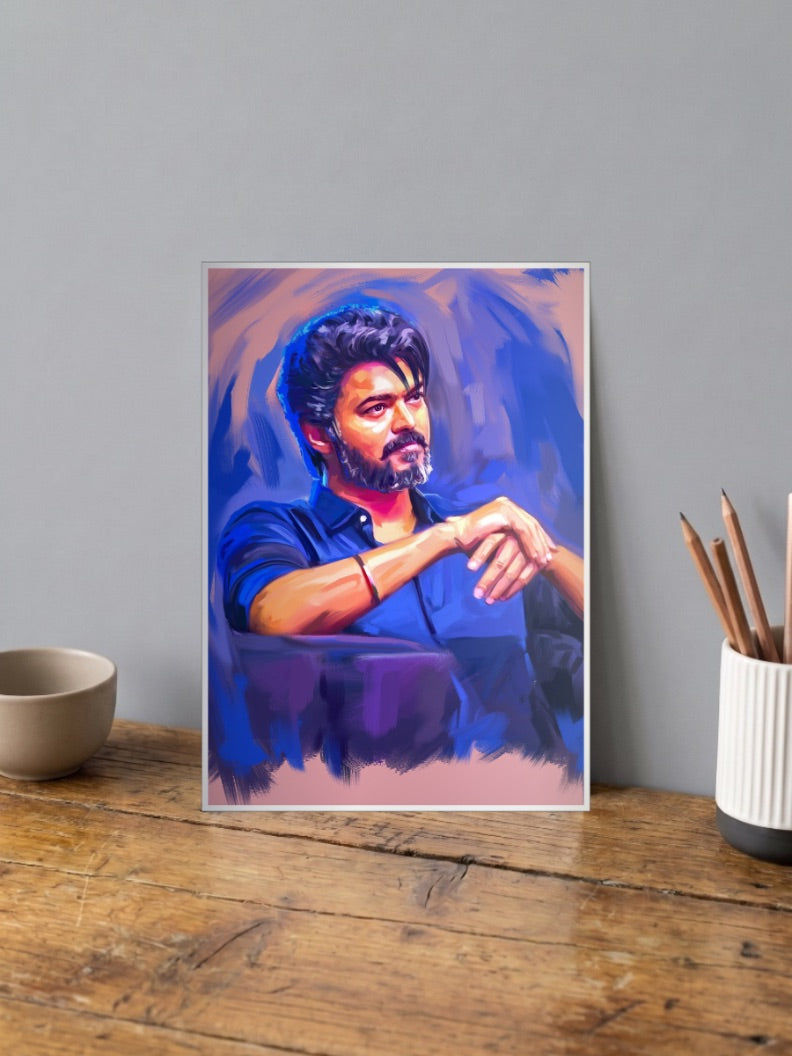 Thalapathy Vijay Kollywood Movie Poster