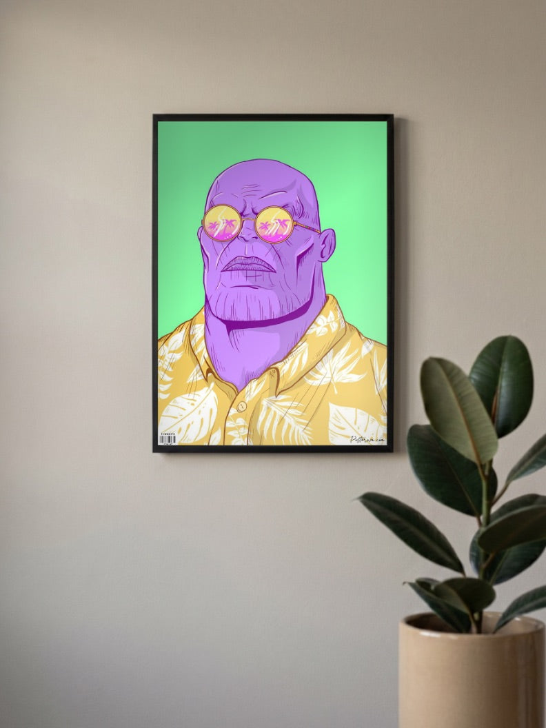 Cool Thanos Poster