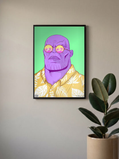 Cool Thanos Poster