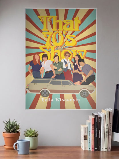 That 70s Show Cast Sitcom Poster