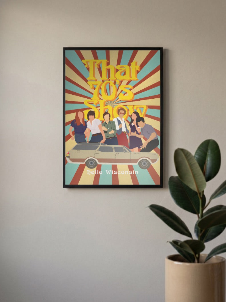 That 70s Show Cast Sitcom Poster