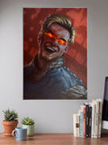 Homelander Laser Eyes Portrait American Poster