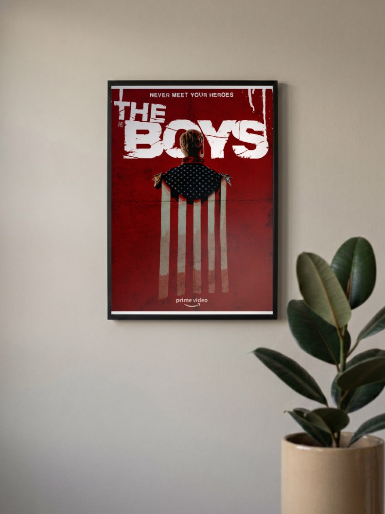 The Boys Never Meet Heroes American Poster