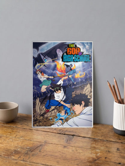 God Of High School Anime Poster