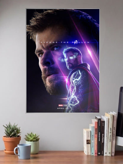 Thor Avenge The Fallen Marvel Poster