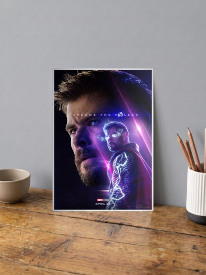 Thor Avenge The Fallen Marvel Poster