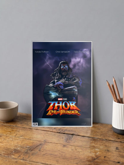 Thor Love And Thunder Marvel Poster