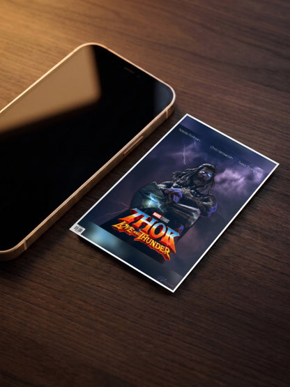Thor Love And Thunder Marvel Poster