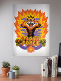 Tiger Force Mascot Motivational Poster