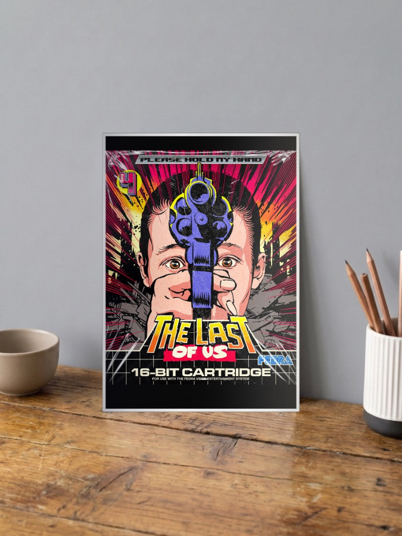The Last Of Us Cartridge Art American Poster
