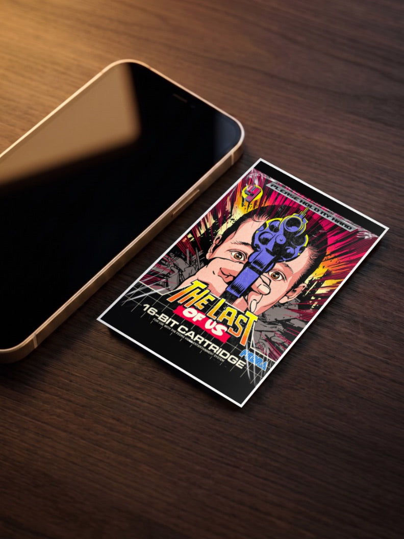 The Last Of Us Cartridge Art American Poster